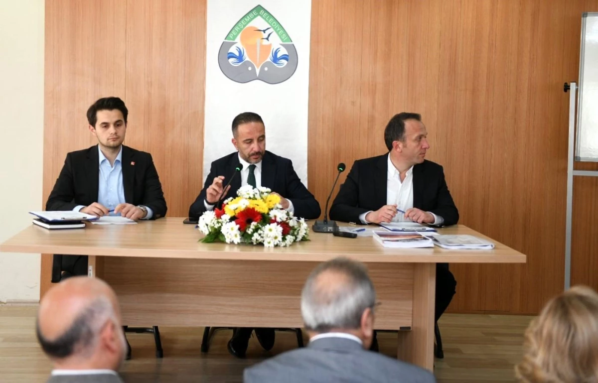 Perşembe Belediyesi\'nin yeni dönem ilk meclis toplantısı gerçekleştirildi