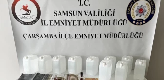 Samsun'da sahte içki operasyonu: 1 şüpheli gözaltına alındı