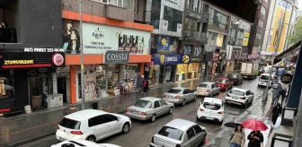 Zonguldak'ta Kadırga rampasında uzun araç nedeniyle kuyruk oluştu