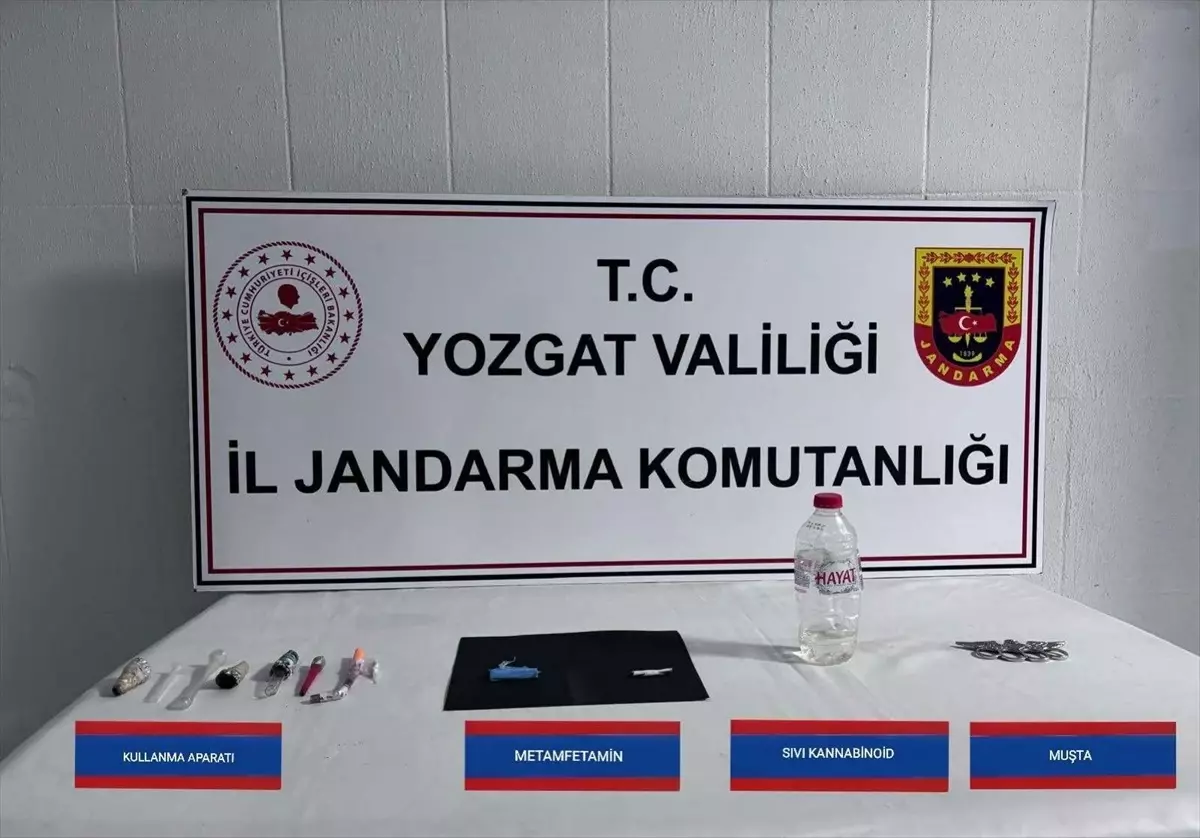 Yozgat\'ta uyuşturucu operasyonunda bir şüpheli tutuklandı