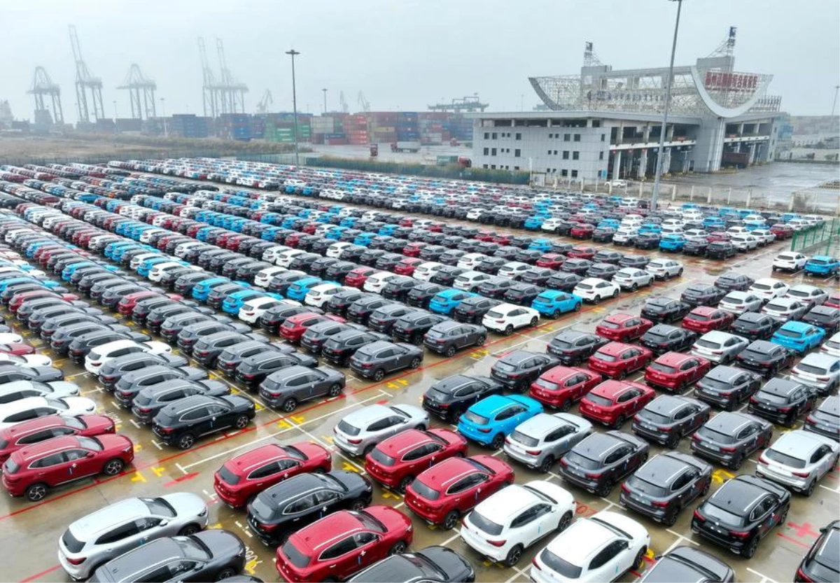 Çin\'in Otomobil İhracatı 2024 Yılında Yüzde 33,2 Arttı