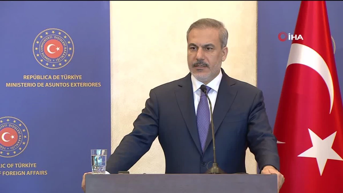 Dışişleri Bakanı Fidan: "Irak\'ın savaşla, çatışmalarla anılmasını istemiyoruz"