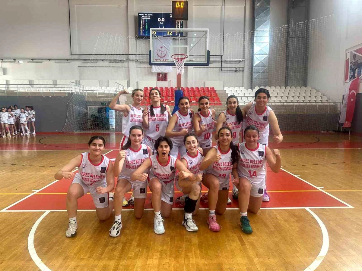 Kepez Belediyesi Spor Kulübü Kadın Basketbol Takımı Türkiye Şampiyonası\'na katılmaya hak kazandı