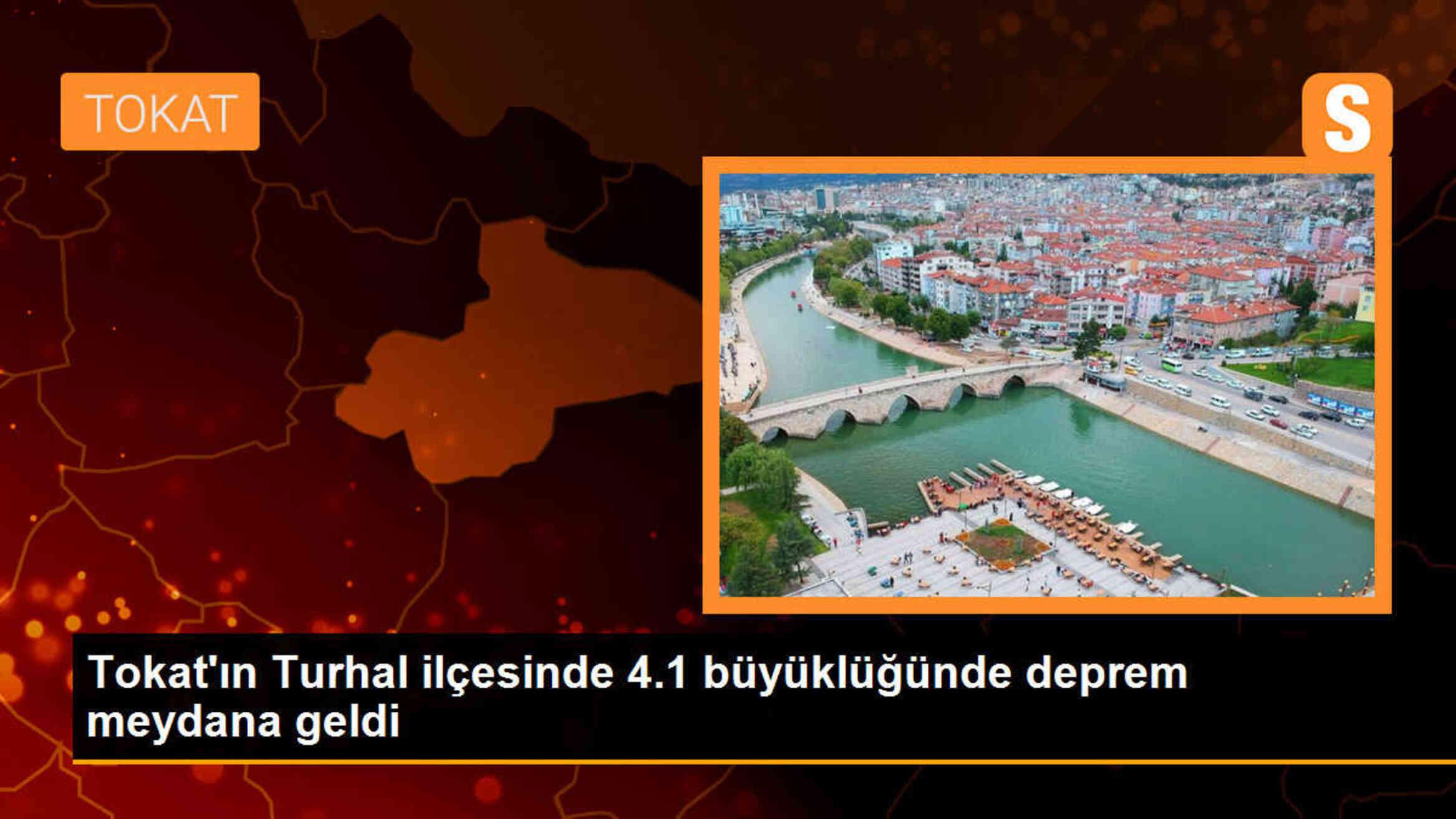 Tokat\'ın Turhal ilçesinde 4.1 büyüklüğünde deprem meydana geldi