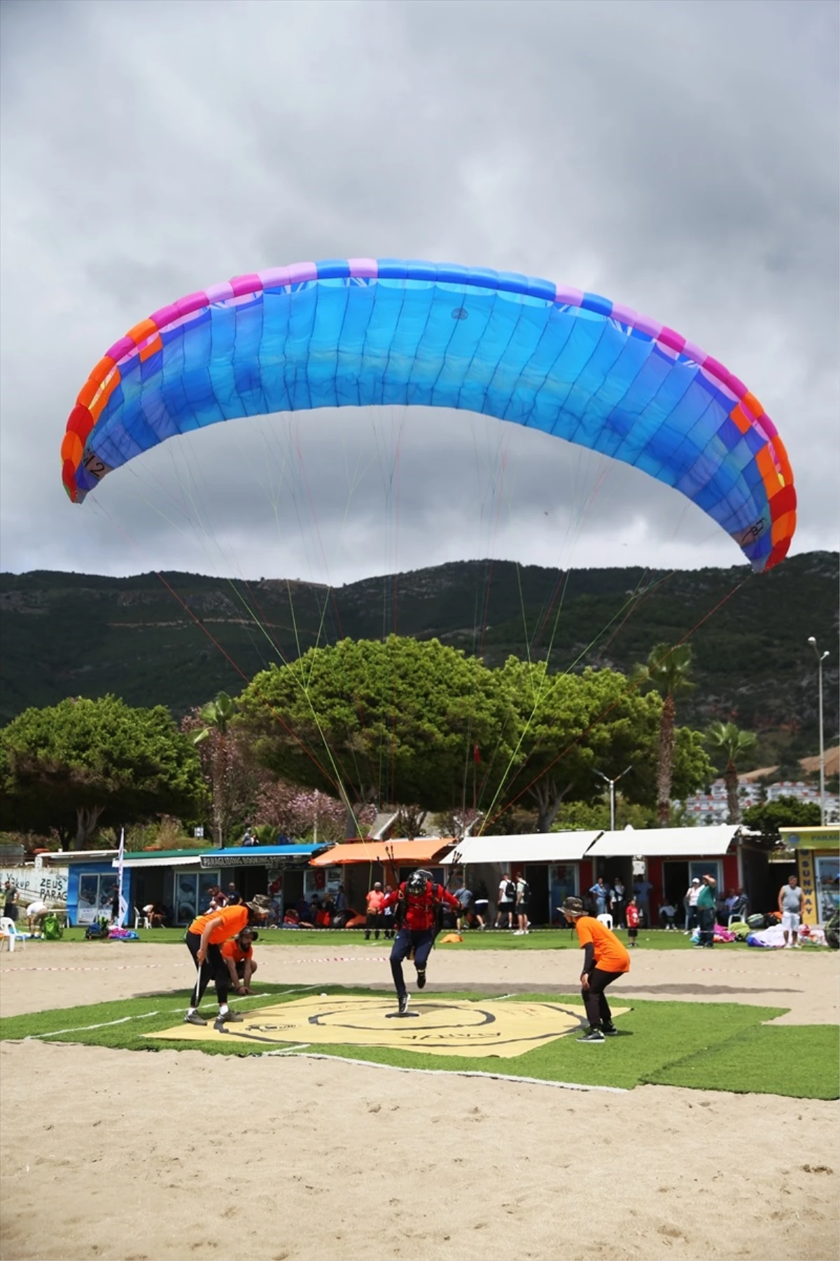 Alanya\'da düzenlenen yamaç paraşütü yarışması sona erdi