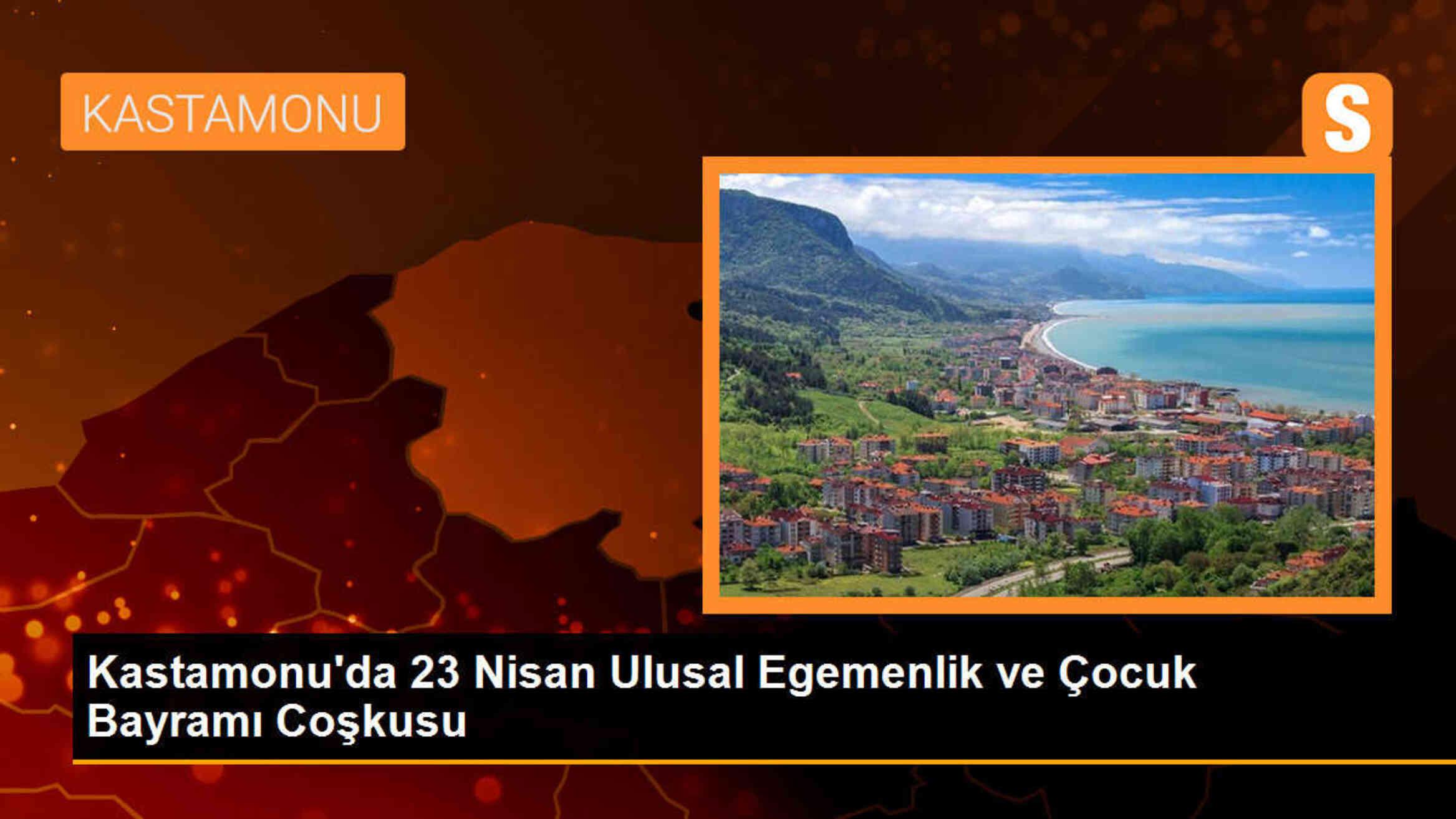 Kastamonu\'da 23 Nisan Ulusal Egemenlik ve Çocuk Bayramı Coşkusu