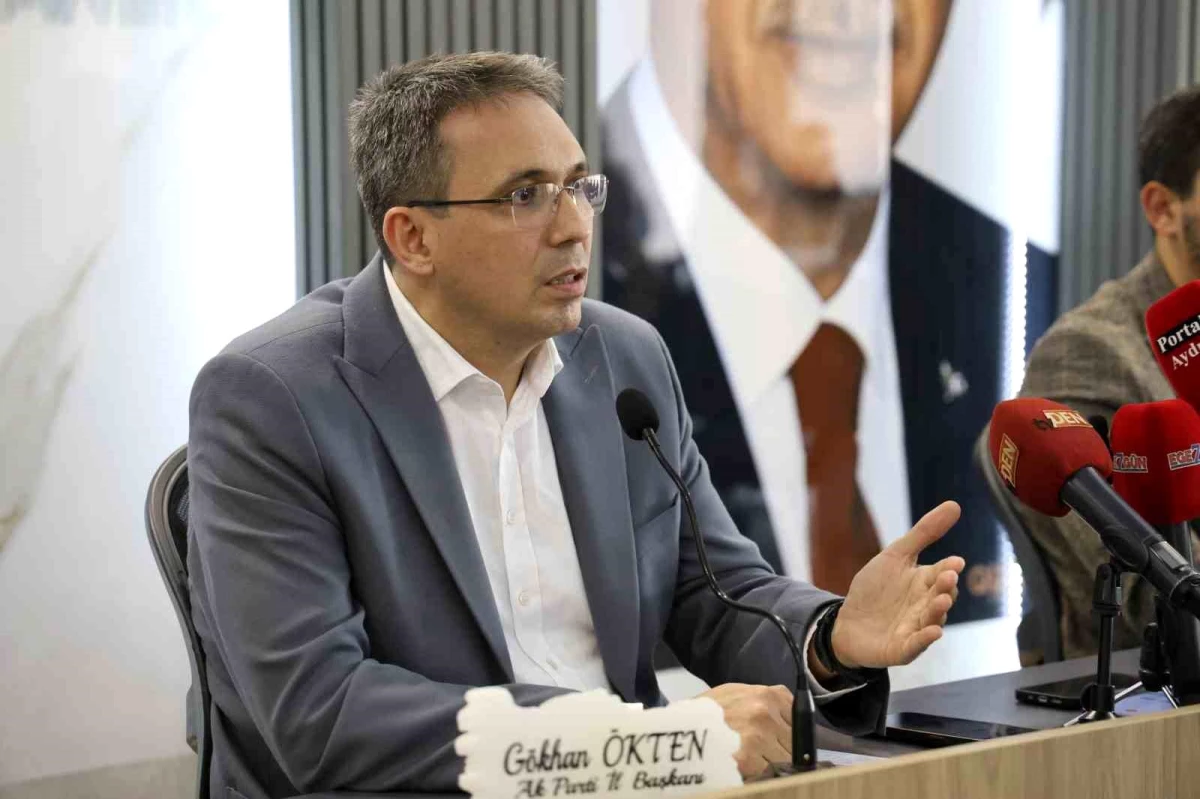 AK Parti Aydın İl Başkanı Gökhan Ökten Seçim Sonuçlarını Değerlendirdi