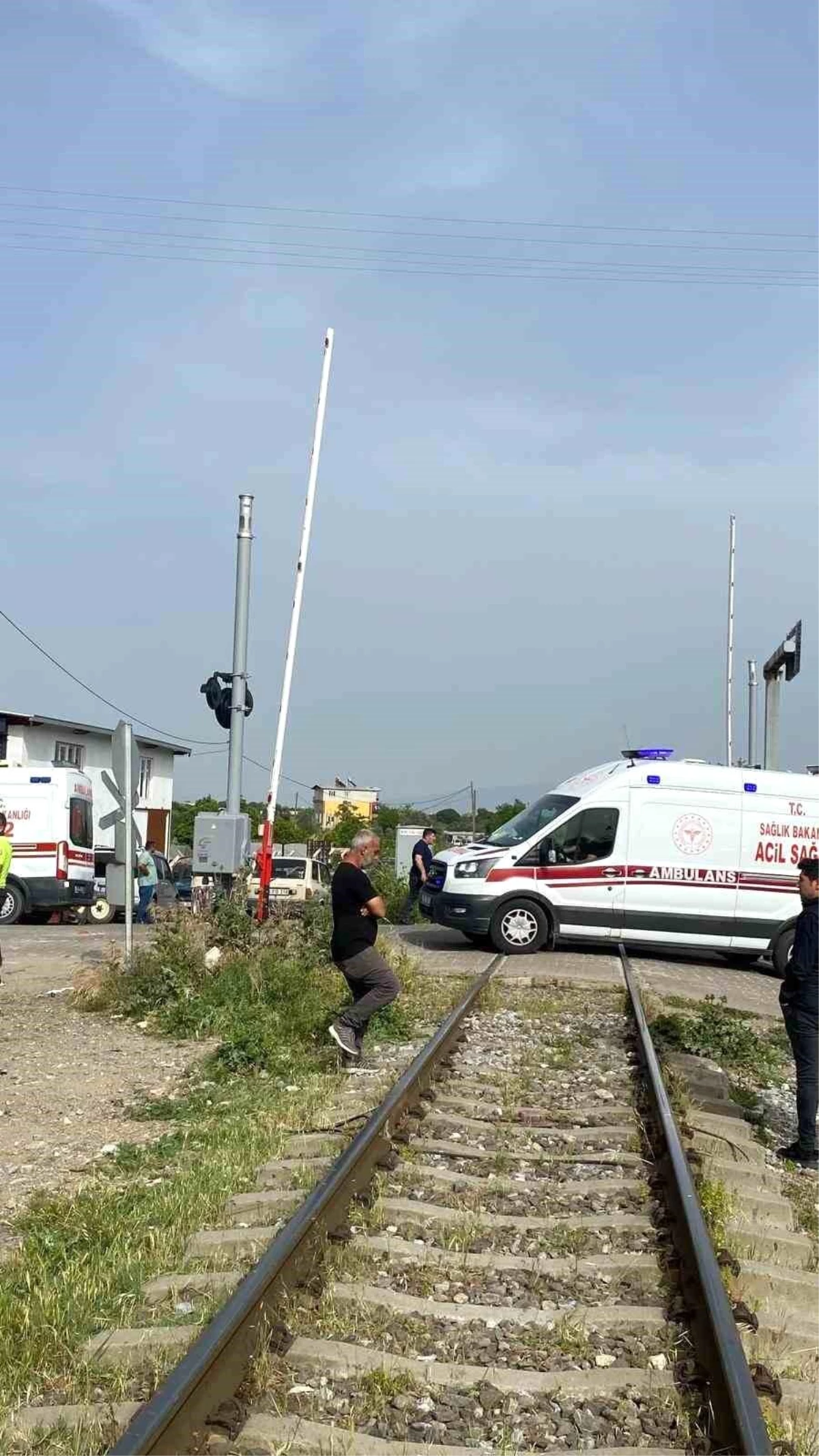 Aydın\'ın Köşk ilçesinde tren kazası: Bir kişi ağır yaralandı