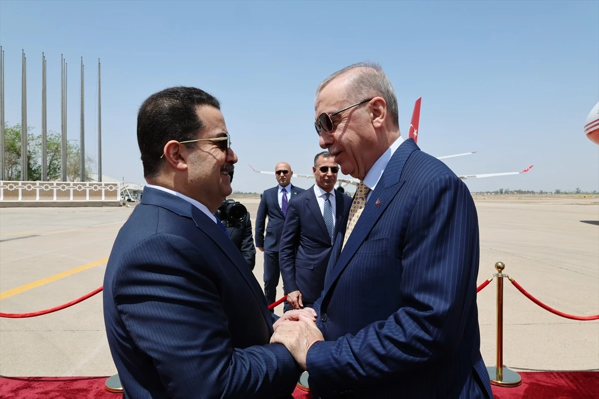 Cumhurbaşkanı Erdoğan, Irak\'a resmi ziyaret gerçekleştirdi
