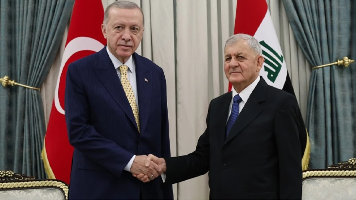Cumhurbaşkanı Erdoğan\'dan Reşid\'e: Irak\'ın terörün her türlüsünden arındırılması gerekiyor
