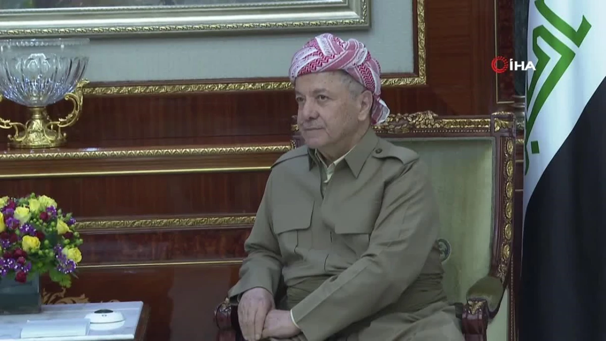 Cumhurbaşkanı Erdoğan, Mesut Barzani\'yi kabul etti