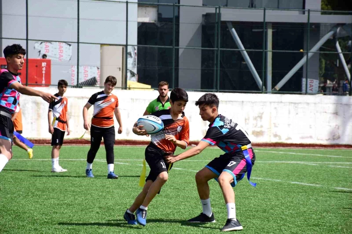 Aydın\'da düzenlenen Okullar Arası Yıldızlar Bölge Ragbi Turnuvası heyecan dolu bir finalle sona erdi