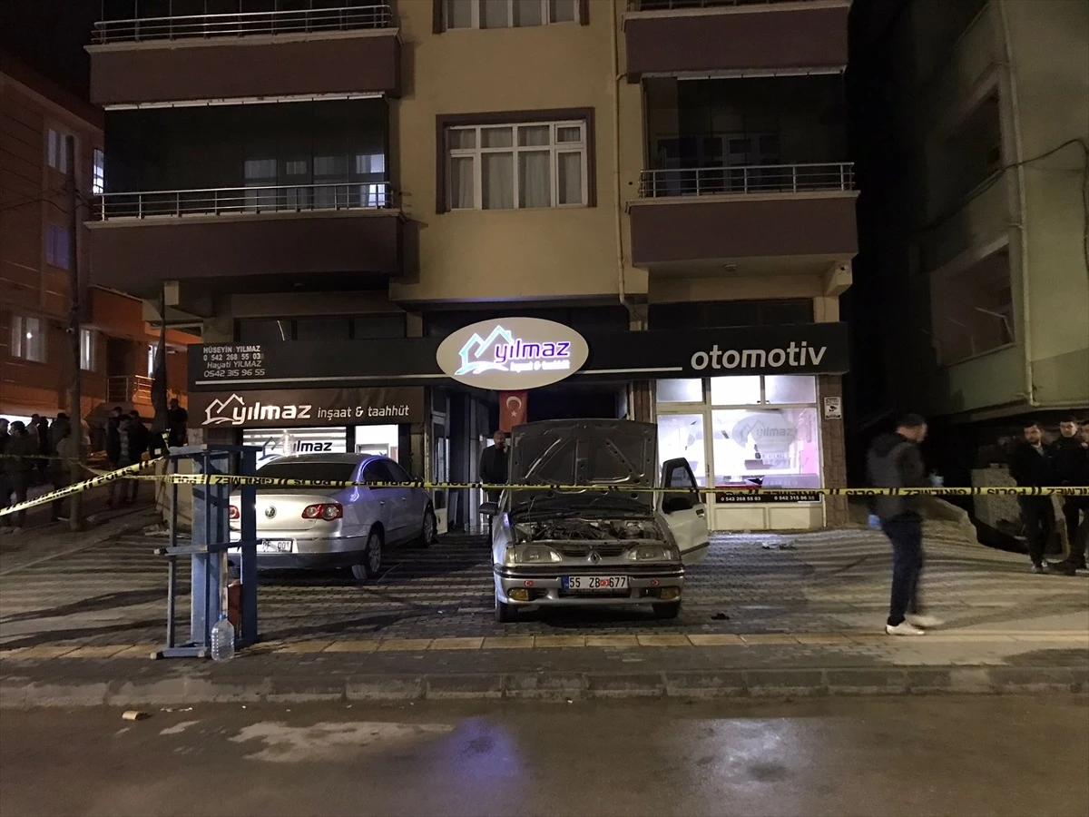 Samsun\'da iş yeri kundaklandı, 10 kişi gözaltına alındı
