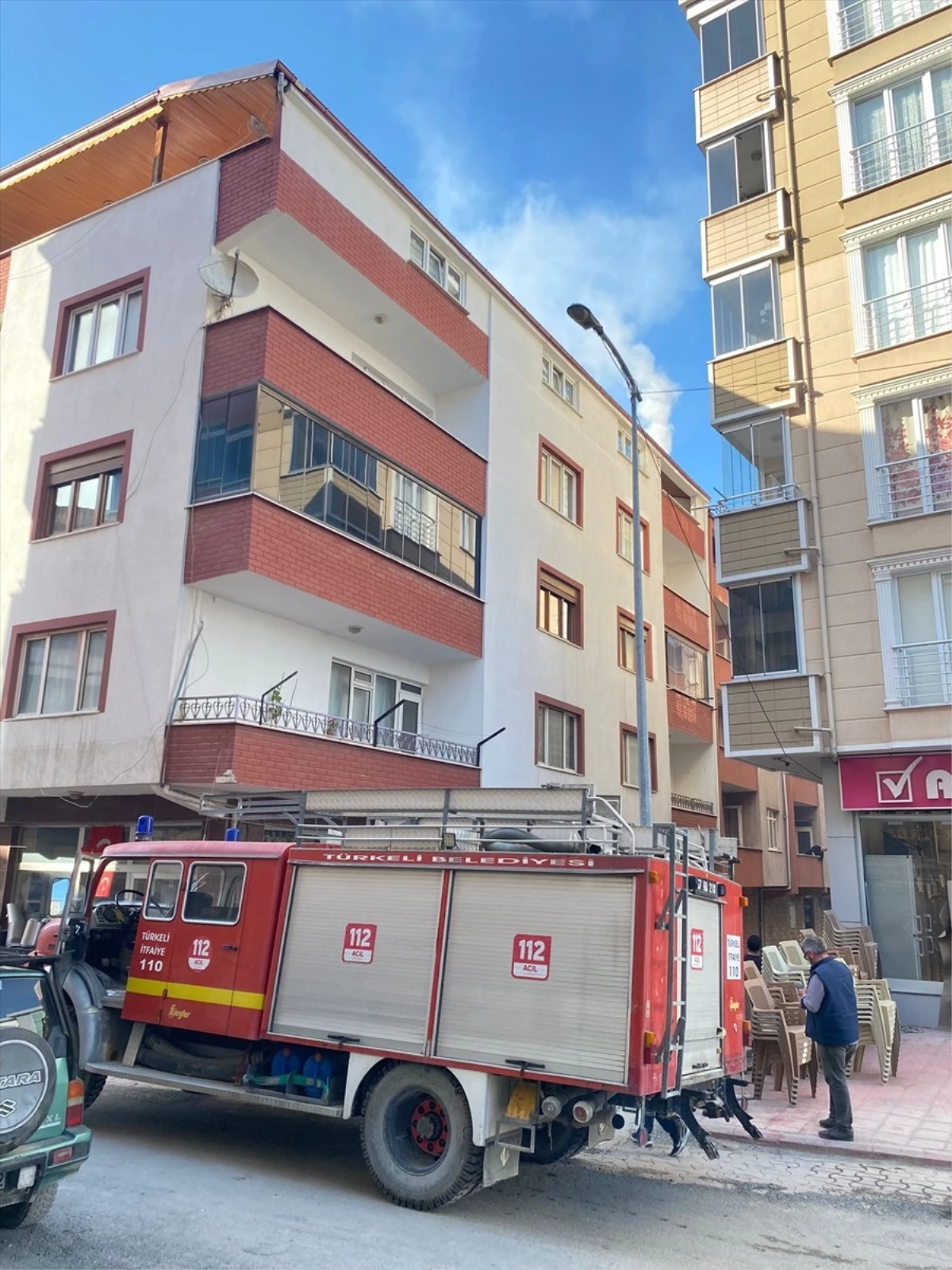 Sinop\'un Türkeli ilçesinde çıkan baca yangını söndürüldü