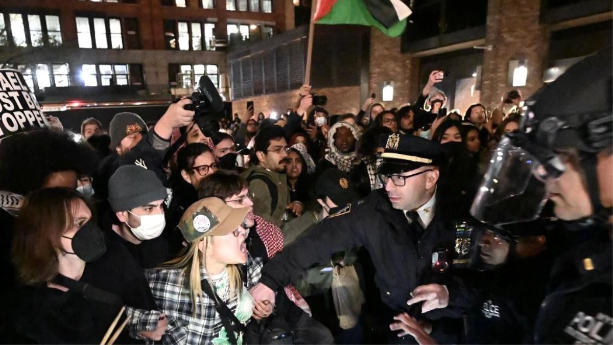 ABD\'deki Filistin Protestoları Üniversitelere Yayıldı
