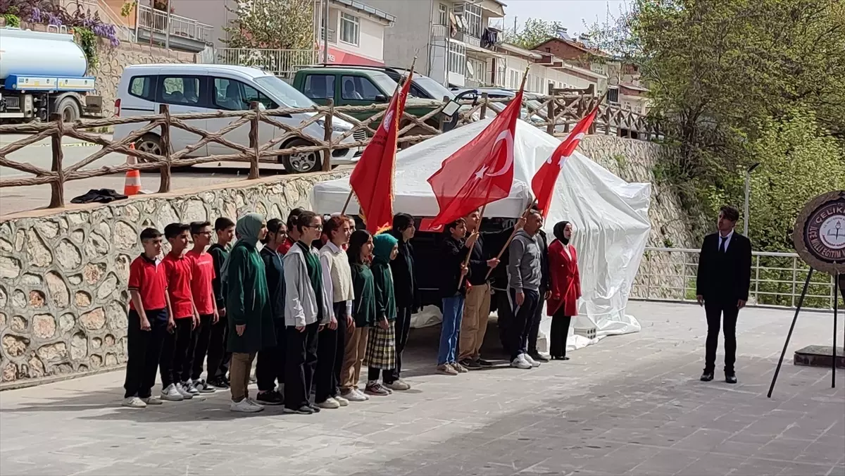 Adıyaman\'ın Çelikhan ilçesinde 23 Nisan törenle kutlandı