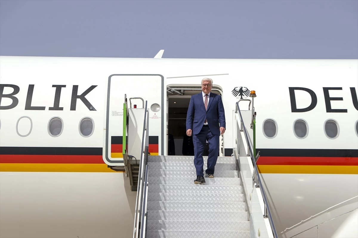 Almanya Cumhurbaşkanı Gaziantep\'e ziyaret için Türkiye\'ye geldi