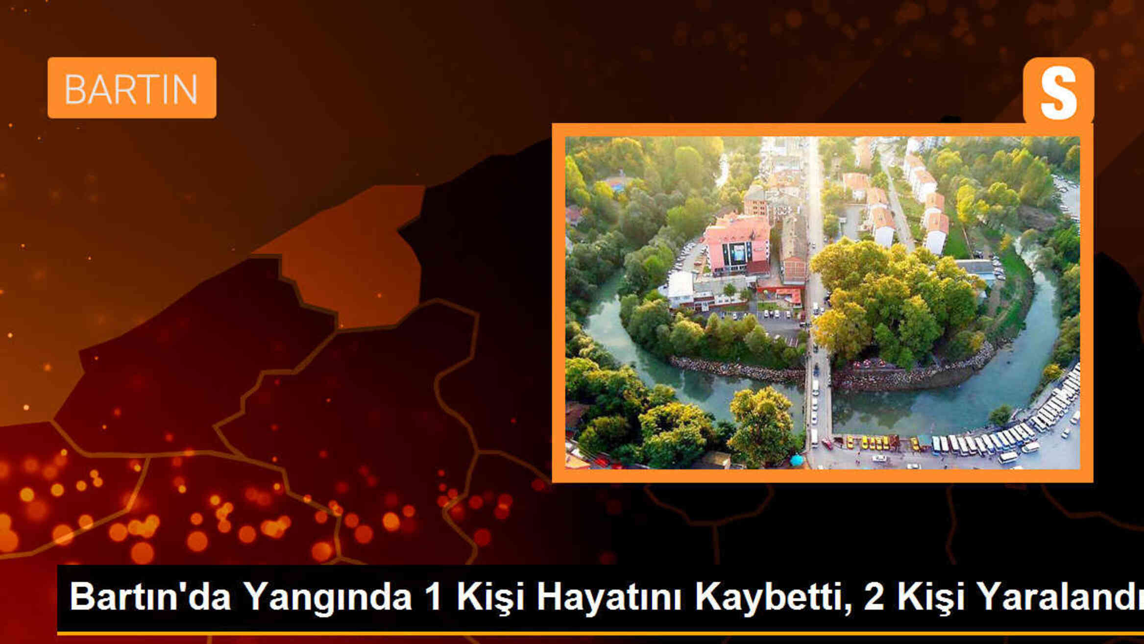 Bartın\'da çıkan yangında 1 kişi hayatını kaybetti, 2 kişi yaralandı