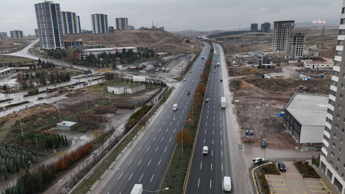 Ankara Büyükşehir Belediyesi Göksu ve Susuz Mahalleleri arasındaki trafik akışını düzenliyor