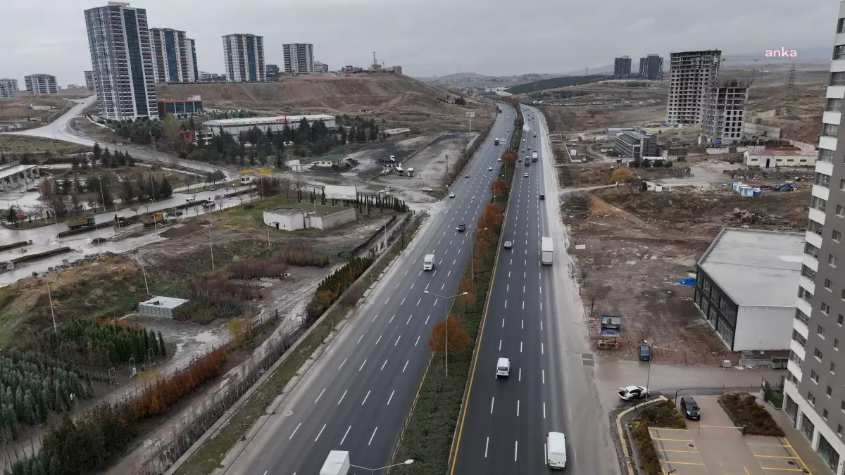 Ankara Büyükşehir Belediyesi Göksu ve Susuz Mahalleleri arasındaki trafik akışını düzenliyor