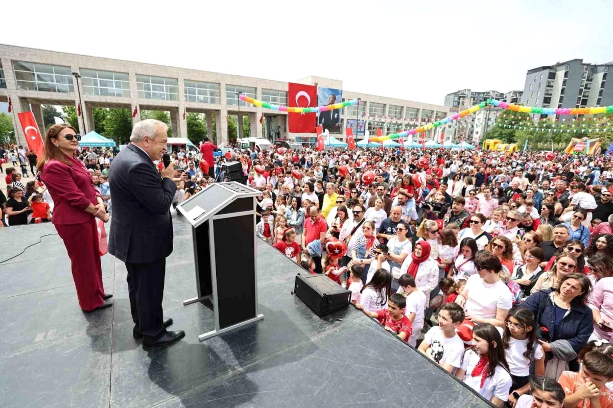 Nilüfer Belediyesi 23 Nisan Ulusal Egemenlik ve Çocuk Bayramı\'nı Gururla Kutladı