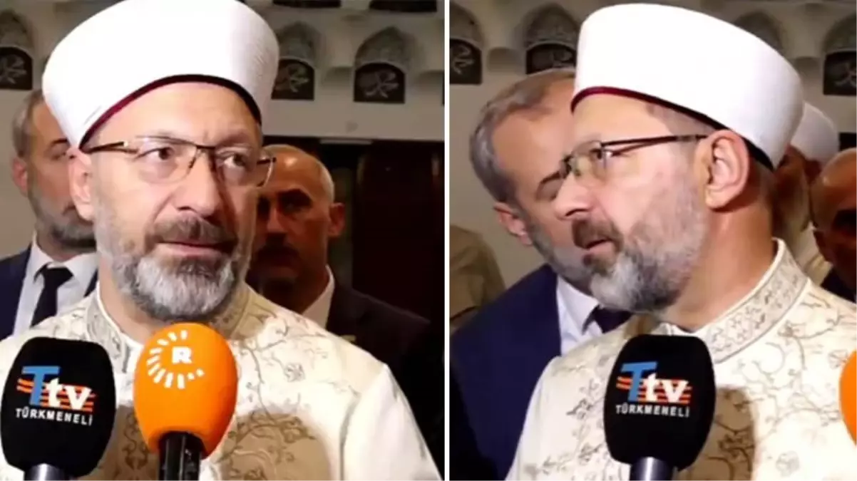 Diyanet İşleri Başkanı, Arapça soruya tercüme istedi