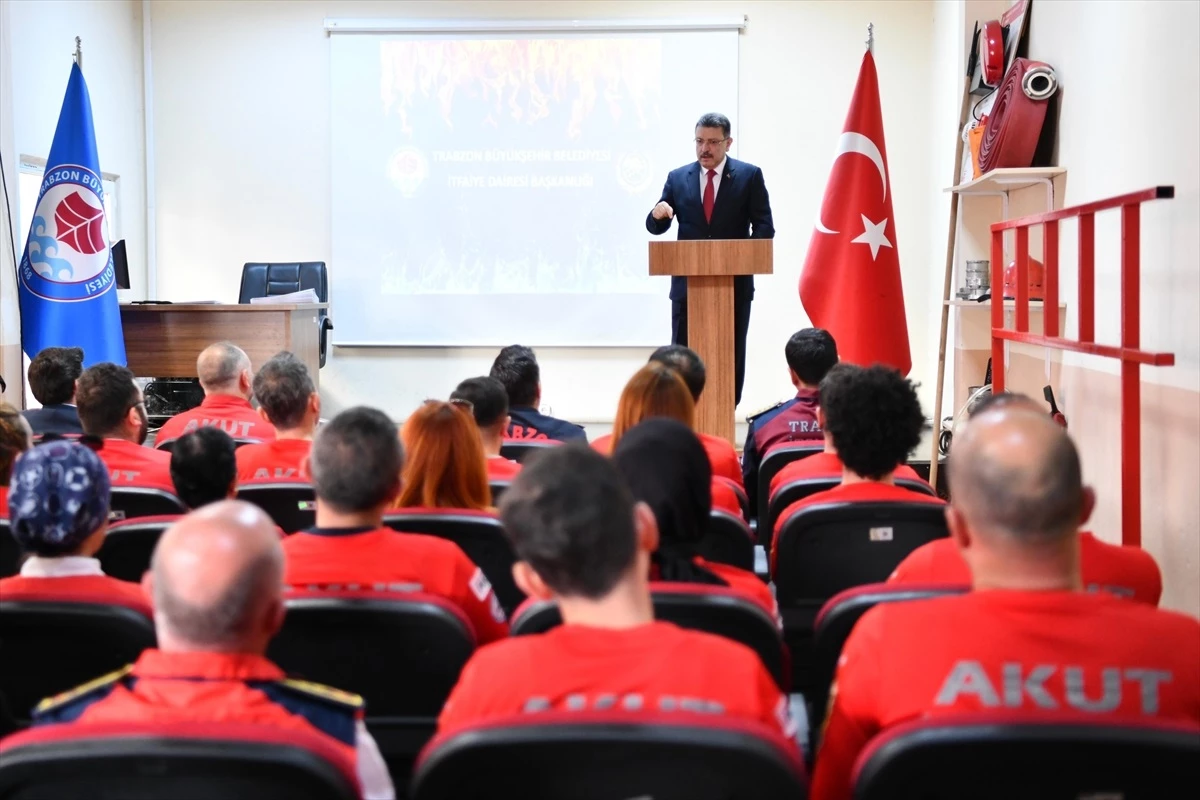 Trabzon\'da AKUT gönüllülerine sertifika verildi