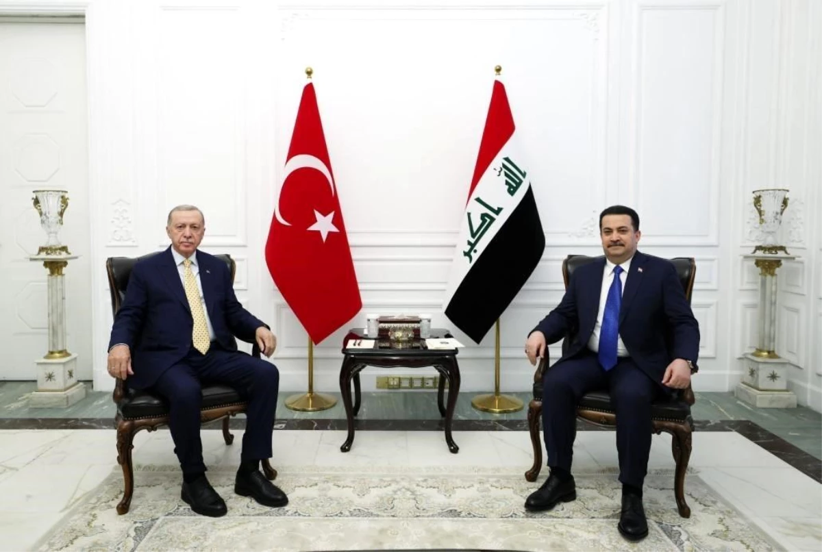 Cumhurbaşkanı Erdoğan, Irak\'a resmi ziyaret gerçekleştirdi