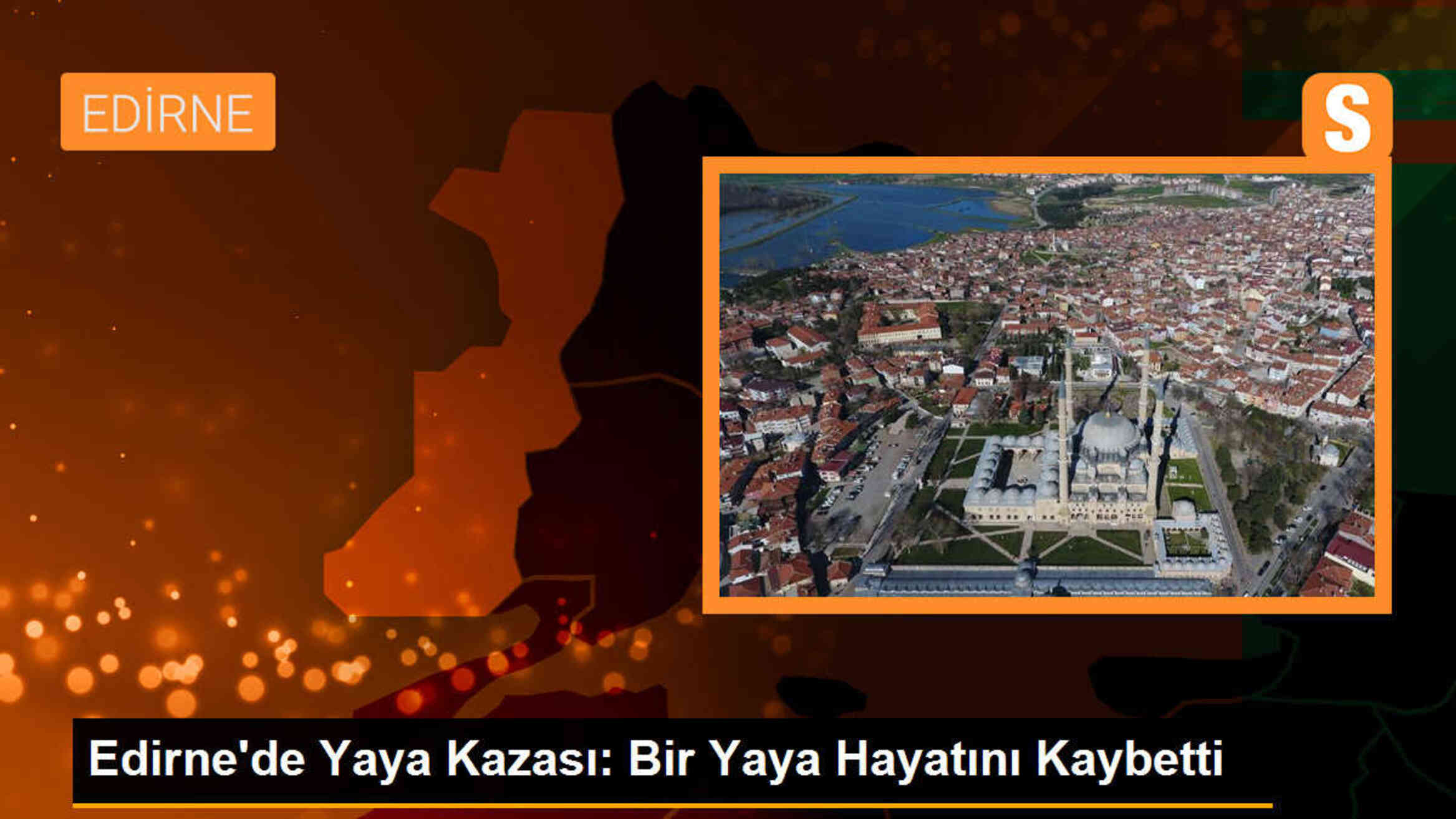 Uzunköprü\'de Yaya Kazasında Ölü