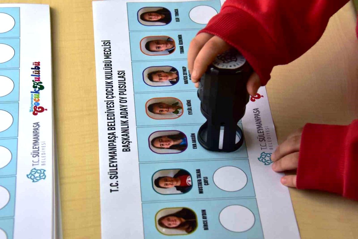Süleymanpaşa Belediyesi Çocuk Meclisi Başkanını Seçti