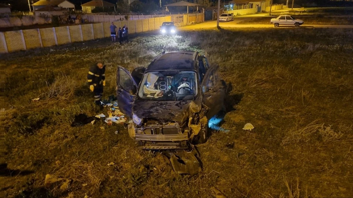 Çorum\'da kaza: 1 çocuk öldü, 4 kişi yaralandı