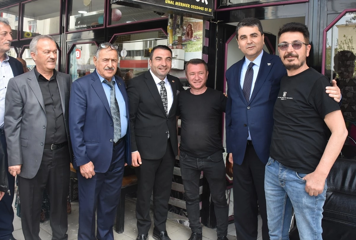 Demokrat Parti Genel Başkanı Gültekin Uysal, Şiran\'da ziyaretler gerçekleştirdi