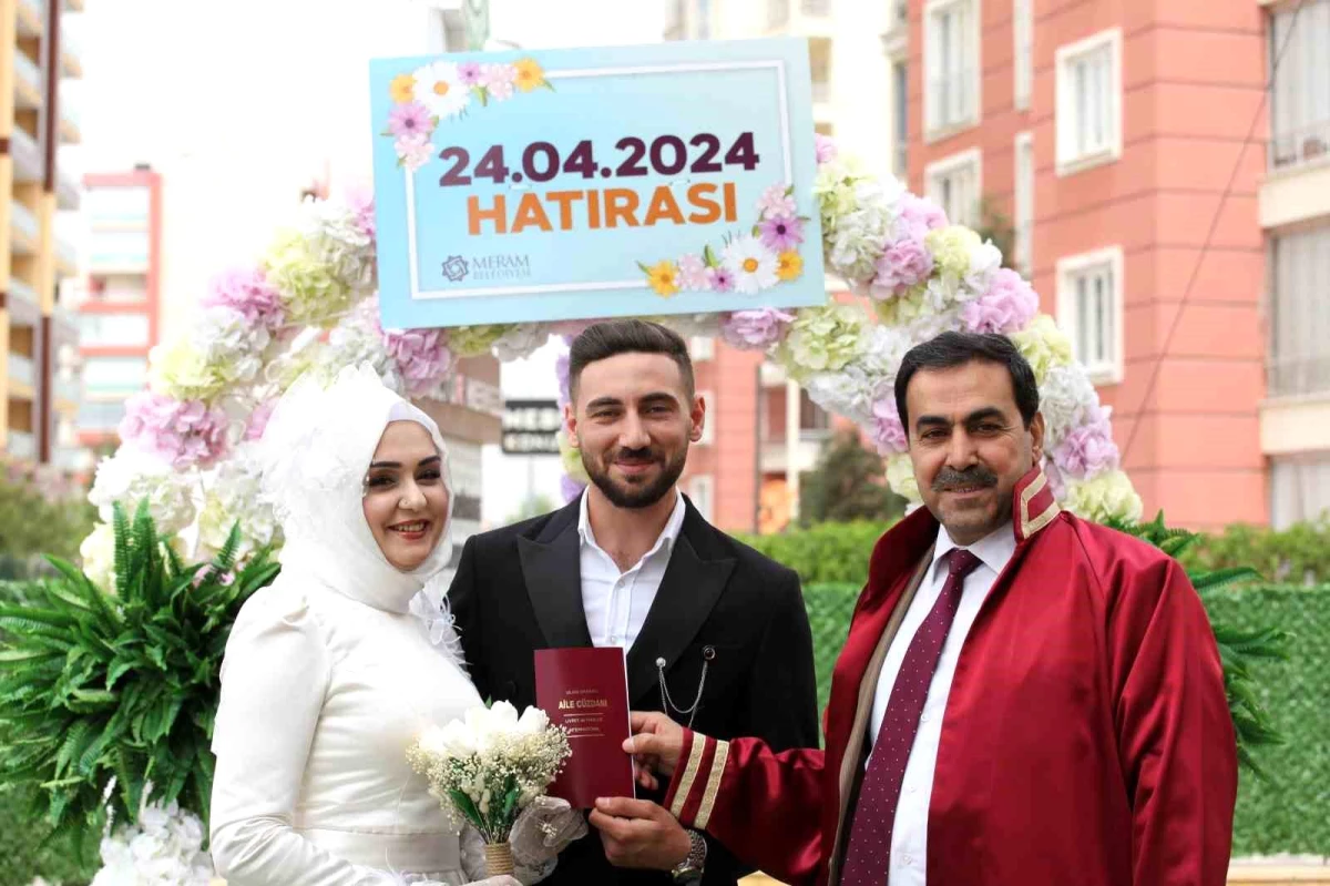 Konya\'da 24.04.2024 Tarihinde Evlilik Yoğunluğu