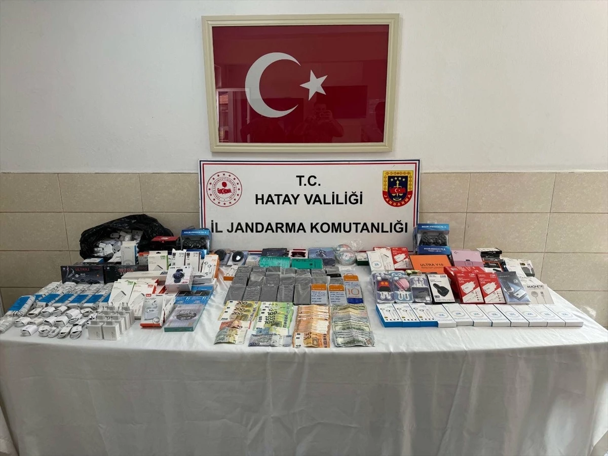 Hatay\'da kaçakçılık operasyonunda 1 şüpheli gözaltına alındı