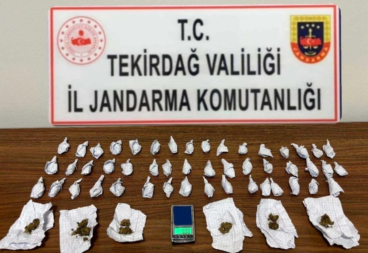 Tekirdağ\'da Uyuşturucu Operasyonu: 9 Kişi Yakalandı