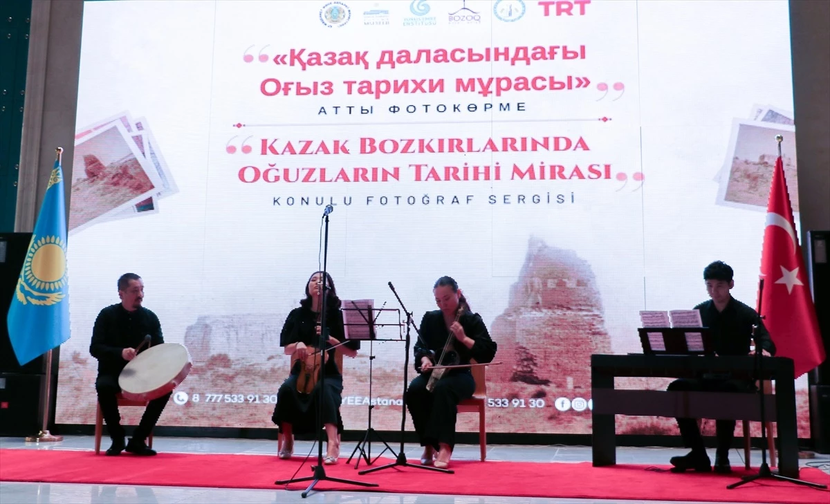 Astana\'da Oğuzların Tarihi Mirası Sergisi Açıldı