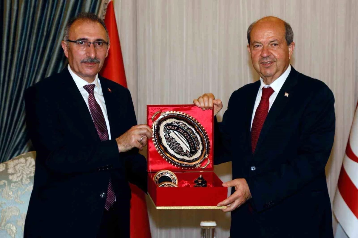 KKTC Cumhurbaşkanı Tatar, Fırat Üniversitesi\'ni övdü