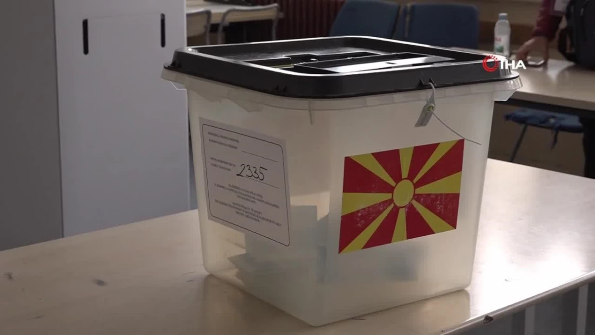 Kuzey Makedonya\'da Cumhurbaşkanlığı Seçimi İçin Sandık Başında