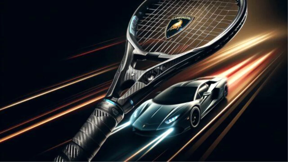 Lamborghini ve Babolat, ultra lüks tenis raketleriyle devrim yaratıyor