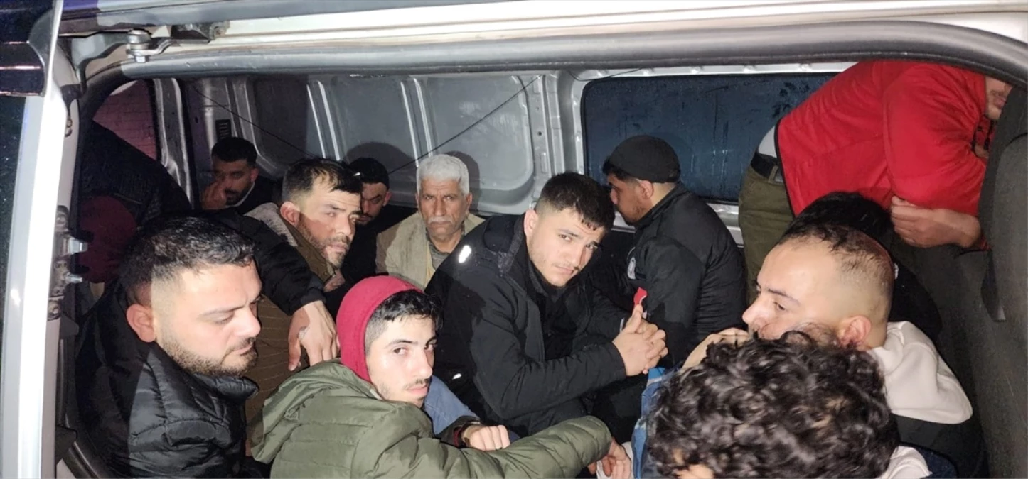 Tekirdağ\'da 21 düzensiz göçmen yakalandı