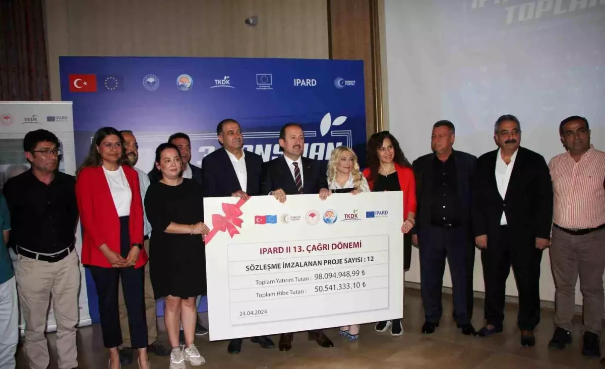 Mersin\'de 486 projeye 3.6 milyar lira destek verildi