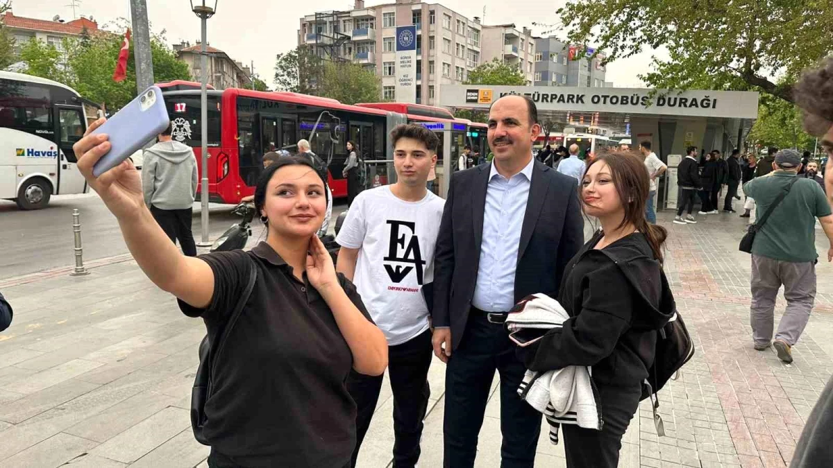 Konya Büyükşehir Belediye Başkanı Uğur İbrahim Altay, Konyalılarla Buluştu
