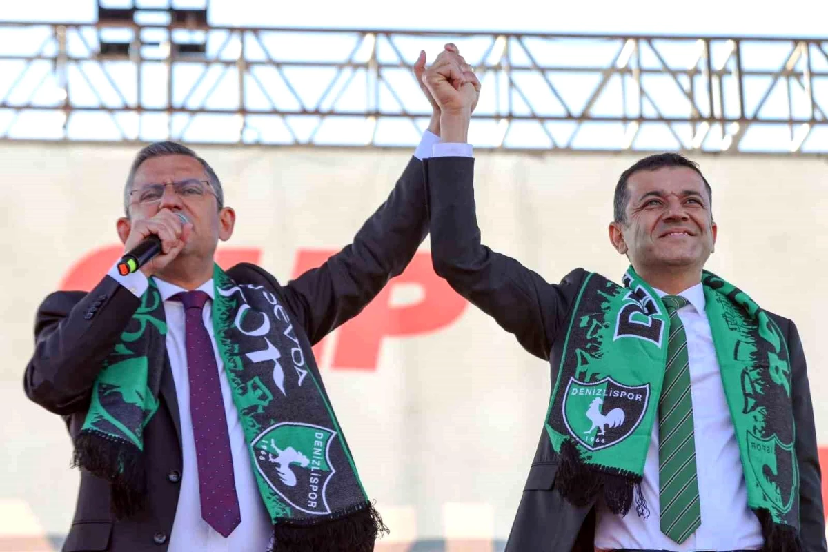 CHP Genel Başkanı Özgür Özel Denizli\'ye Geliyor