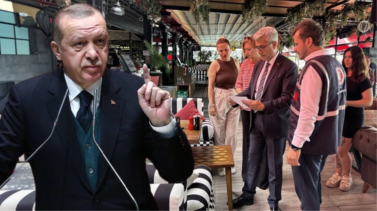 Cumhurbaşkanı Erdoğan\'ın mesajı sonrası bakanlık harekete geçti! 5 ilde kafe ve restoranlara denetim