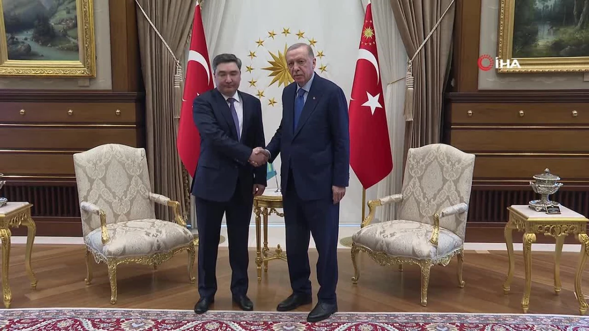 Cumhurbaşkanı Erdoğan, Kazakistan Başbakanı Bektenov\'u kabul etti