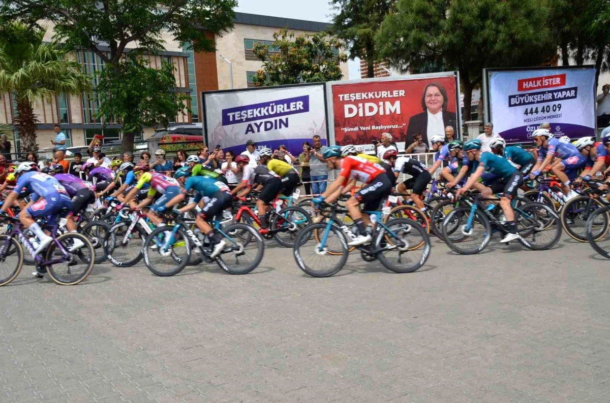 Cumhurbaşkanlığı Türkiye Bisiklet Turu Didim\'de Coşkuyla Karşılandı