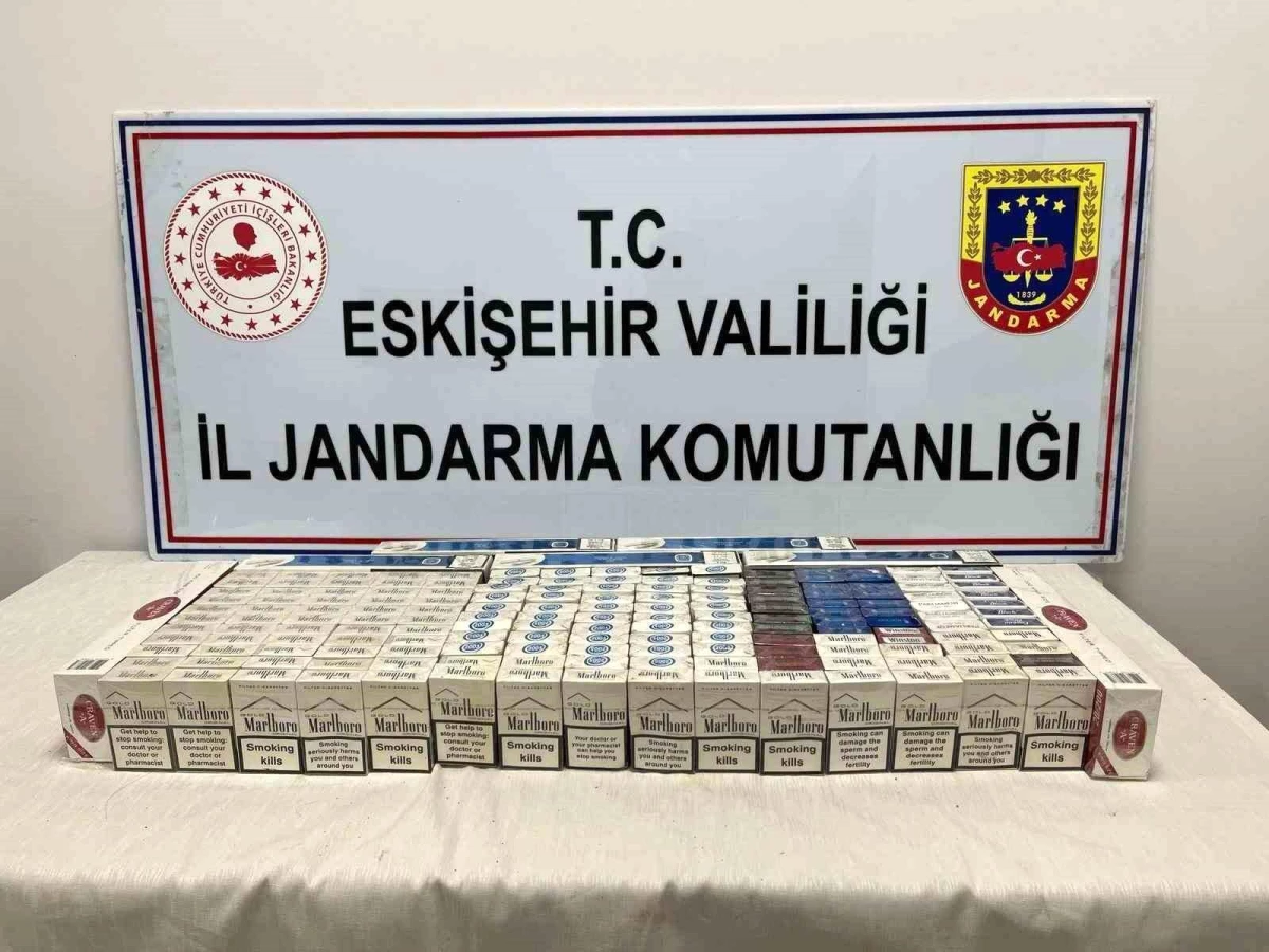 Eskişehir\'de Kaçak Sigara Operasyonu: 2 Şüpheliye Adli İşlem Uygulandı