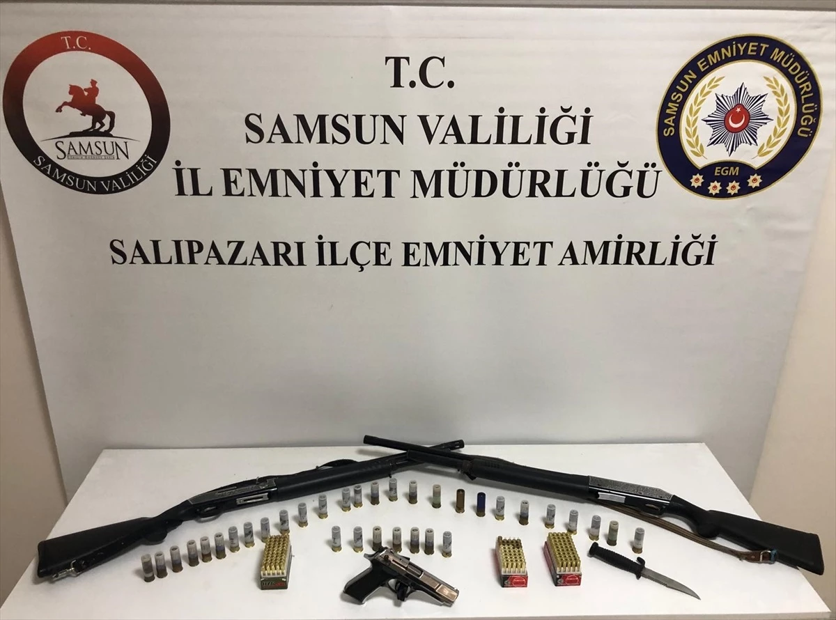 Samsun\'da silah kaçakçılığı operasyonunda 1 şüpheli gözaltına alındı