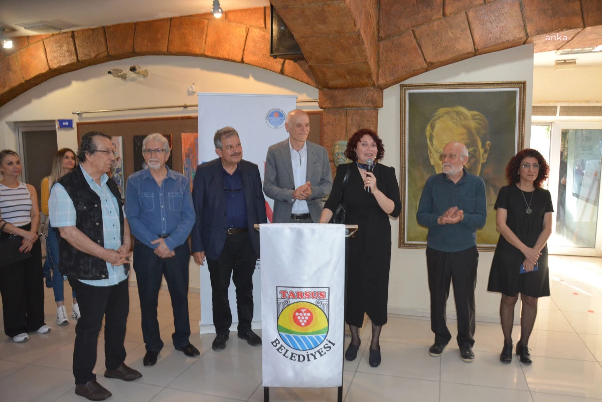 Tarsus\'ta Sanat Günü dolayısıyla karma resim sergisi açıldı