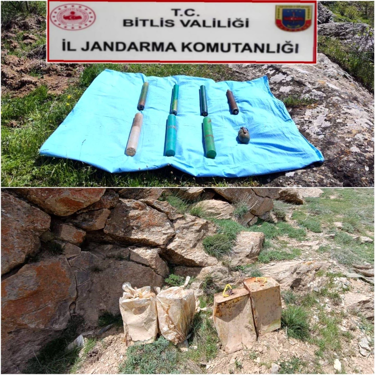 Bitlis\'te 200 Kilogramlık El Yapımı Patlayıcı İmha Edildi